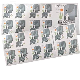 USPS Global Forever Stamps - Evergreen Wreath Sheet Of 10, Round Design, International Postage