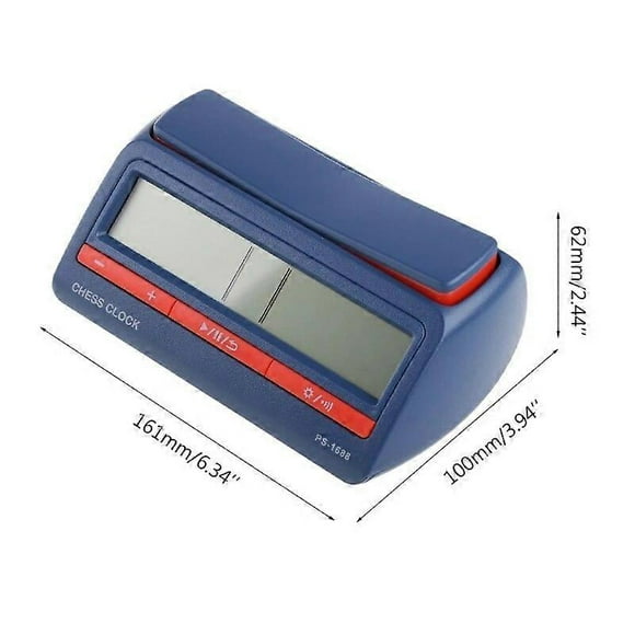 Professional Advanced Chess Digital Timer Chess Clock I-go Count Up Down Alarm Board Game Clock Stopwatch Competition Hour Meter