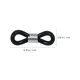 thumbnail image 4 of 100pcs DIY Silicone Glasses Chain Fixing Ring Spring Buckle Adjustable Non-slip Ring Eyeglasses Accessories (Black), 4 of 5