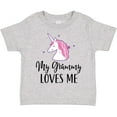 thumbnail image 3 of Inktastic Grammy Loves Me Unicorn Girls Girls Toddler T-Shirt, 3 of 5