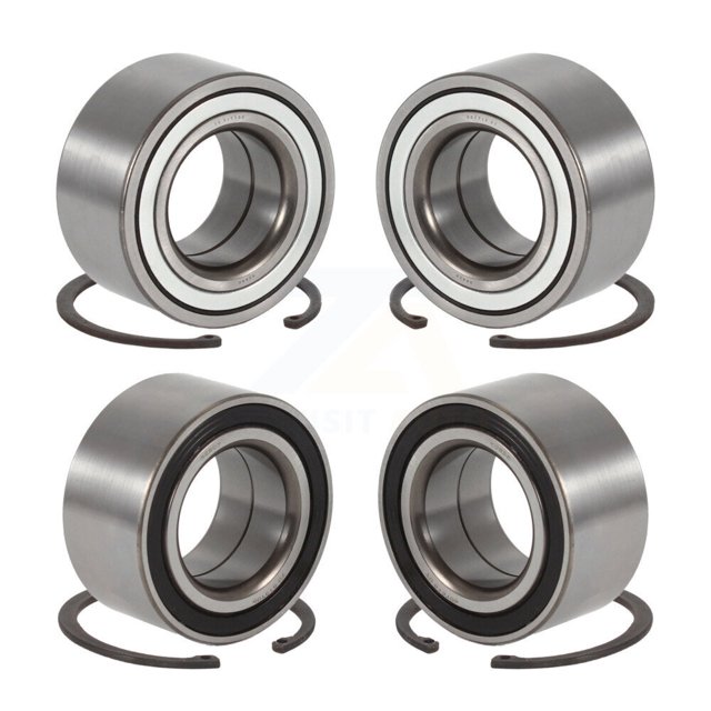 Kugel Front Rear Wheel Bearing Kit for Car 2001-2005 BMW 325i - Left Right Side (Driver Passenger) K70-101447
