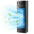 thumbnail image 1 of Costway 14" Mini Oscillating Tower Fan Electric Desk Fan w/3 Speed & Timer Black, 1 of 10