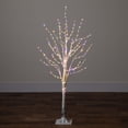 thumbnail image 5 of Nearly Natural Pre-Lit Birch Artificial Christmas Tree - 4' - Color Changing LED Lights, 5 of 9