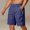 (Fashion 3)Purple, variant on Aimik Athletic Shorts for Men Drawstring Waist Solid Color Mens Shorts with Zip Pockets Summer Quick Dry Fitness Shorts for Gym