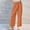 Orange, variant on Wensltd Women Lounge Pants High Waisted Casual Trousers Comfy