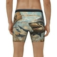 thumbnail image 4 of Disketp Wood Grain Shark Men's Boxer Briefs Men’s Underwear Boxer Briefs for Men, 4 of 7