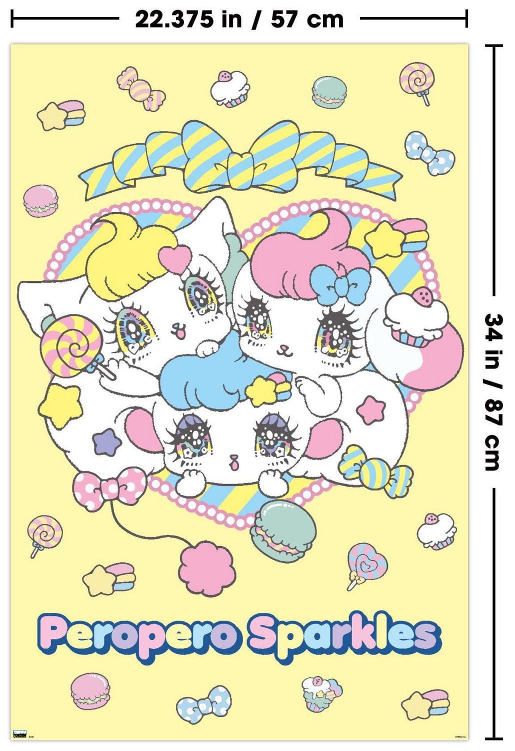 Peropero Sparkles - Group Wall Poster, 22.375" x 34"