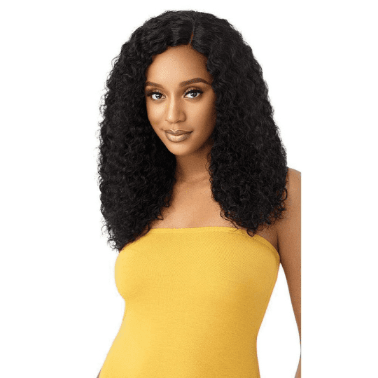 Outre The Daily Wig Wet & Wavy 100% Human Hair Wig - Natural Deep 22"
