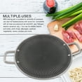thumbnail image 4 of Stainless Steel Korean Traditional BBQ Grill Pan Fast Heat Conduction Uniform Heating Non Stick Die Cast Multi Layer Baking Tray for All Heat Sources, 4 of 7