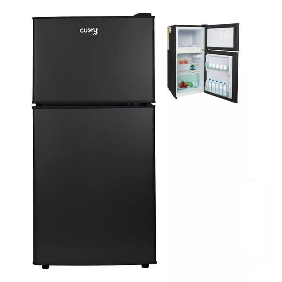 Frigobar Refrigerador Con Freezer Cuory 86l 2 Puertas 3 Pies