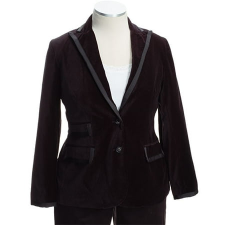 ME - Women's Plus Velvet Blazer