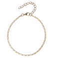 thumbnail image 3 of Worgeous Thin Chain Ankle Charm Adjustable Anklet Bracelets for Women Leg Foot Jewelry 1 Set, 3 of 4