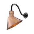 thumbnail image 5 of Millennium Lighting  12" Angle Shade with 15" Gooseneck in Multiple Finishes Satin Black, 5 of 5