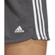 thumbnail image 4 of Short adidas Mujer Dama Pacer 3s Knit Gris Deportivo gris oscuro L, 4 of 7