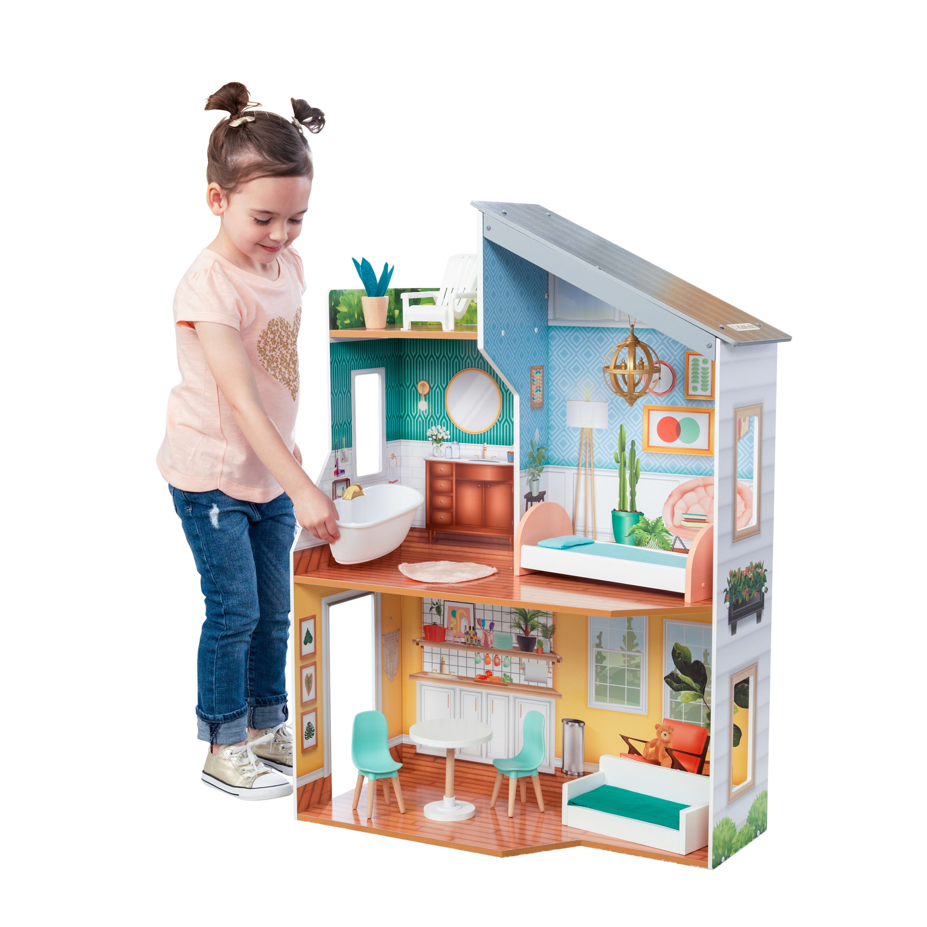 emily wooden doll house