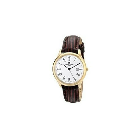 Charles Hubert Premium Collection Charles-Hubert, Paris Women's 6960-G Premium Collection Analog Display Japanese Quartz Brown Watch ()