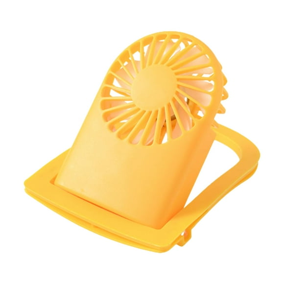Ventilador para visera Sunnimix refrigeración de verano USB amarillo