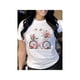 thumbnail image 1 of Bicycle Print Short Sleeve T-shirt - Casual Crew Neck Top for Spring and Summer, Women's Clothing with Relaxed Fit, Perfect for Outdoor Activities and Daily Wear, 1 of 7