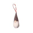 thumbnail image 1 of wholesale Gorro de punto gris multicolor de felpa Gnomo de Navidad Sin rostro Elfo Adornos de muñecas Suministros de decoración colgantes de Navidad, 1 of 4