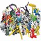 thumbnail image 2 of Toyspire 24 PCS Torre del Tambor Ninja Dorado Ladrillos de Construcción DIY, Figuras de Acción de Soldados de Cómic, Juguete Regalo para Niños, 2 of 3