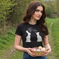 thumbnail image 2 of Womens My Butt Hurts T Shirt Funny Easter Egg Chocolate Bunny Sarcastic Gift Tee Womens Graphic Tees, 2 of 9