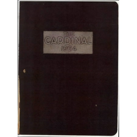(Custom Reprint) Yearbook: 1924 Danville High School - Cardinal Yearbook (Danville, VA)