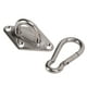 thumbnail image 4 of Soporte de suspensión Montaje de hamaca Kit de suspensión de techo de alta dureza a prueba de corrosión Resistencia a grietas para entrenamiento de yoga para silla colgante ANGGREK Otros, 4 of 8