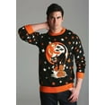 thumbnail image 2 of Adult Vintage Halloween Cat Halloween Sweater, 2 of 9