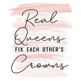 thumbnail image 2 of SD Graphics Studio 20x24 White Modern Wood Framed Museum Art Print Titled - Real Queens, 2 of 4