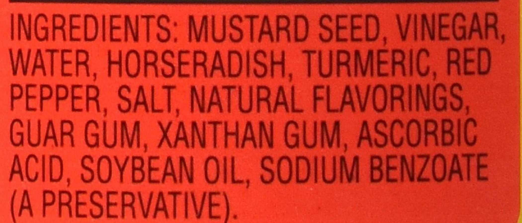 Heintz & Weber Webers Horseradish Prepared Mustard, 16 oz