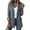 Gray03, variant on Hsovts Denim Patchwork Jackets for Women Denim Cuffs Knit Collared Jacket Winter Fall Long Sleeve Patchwork Button Down Casual Stylish Cardigan Khaki M