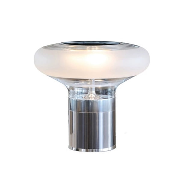 Lámpara de mesita de noche de cristal sencilla for dormitorio, decoración for sala de estar y estudio.