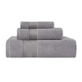 thumbnail image 2 of BNM Turkish Cotton Heavyweight 3 Piece Towel Set, Gray, 2 of 5