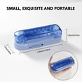 thumbnail image 3 of 2 PCS Pill Cutter - Pill Splitter for Cutting Small Pills or Large Pills in Half with Safety Blade,Safety Blade Guard Medicine Slicer,Medication Vitamin Divider Cutting Drugs Cleanly (Blue), 3 of 8