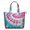 Colorful Tie Dye, variant on Colorful Leaf Pattern Travel Tote Bags for Women Carry On,Large Weekender Bags for Women Travel,Multi Functional Duffle Bag for Work,Shopping,Sports