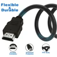 thumbnail image 4 of [3 Pack] 5FT 4K Ultra HD HDMI Cable Tipped HDMI Cable 1080p Xbox PS4 TV Computer, 4 of 8