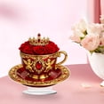thumbnail image 6 of Valentine's Day Themed Decorative Teacups Gifts for Couples Love Tea Cup Acrylic Ornaments, 6 of 9