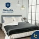 thumbnail image 2 of Cobija Cobertor Aborregado Laila Comfort Ultra Suave 100% Microfibra de Poliéster Gris Oscuro, 2 of 9