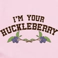 thumbnail image 2 of CafePress - Im Your Huckleberry Body Suit - Baby Light Bodysuit, Size Newborn - 24 Months, 2 of 4