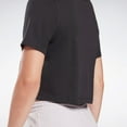 thumbnail image 4 of Reebok Apparel  Women's Ri Bl Crop Tee Reebok Training App Women Black , Xstp Reg US, 4 of 5