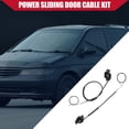 thumbnail image 3 of Unique Bargains 1 Set Left Power Sliding Door Cable for Honda Odyssey 2005-2010 Durable Rubber Black, 3 of 7