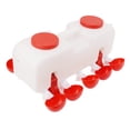 thumbnail image 3 of Bebedero automático para pollos de 10 l, grandes vasos para aves de corral con 10 cuencos para patos y gansos., 3 of 14