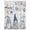 Blue Gray, variant on Blue Gnomes Coastal Waterproof Fabric Shower Curtain,Summer Beach Eucalyptus Leaves Rustic Waterproof Fabric Shower Curtain for Bathroom Curtains Bathtubs Shower Curtains with 12 Hooks Small 36x72in