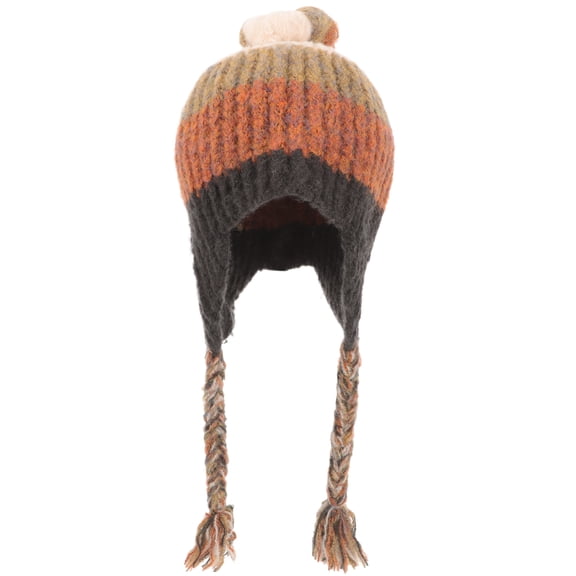 LOLIPPYY Women's Knit Beanie Hat Multi Yarn 1 Piece for Autumn and Winter Warmth