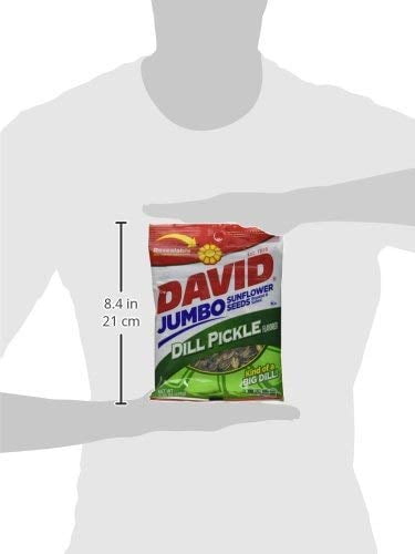Conagra David Dill Pickle Sunflower Seed, 5.25 Ounce -- 12 per case.