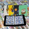thumbnail image 4 of Clovercat 4-Pocket Trading Card Binders, 400 Double-Sided Pockets for Yugioh, Mtg, Tcg, Green, 4 of 8
