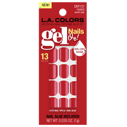 L.A. COLORS Gel Nails On, Fierce, 0.035 oz