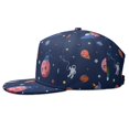 thumbnail image 3 of Trendy Galaxy Cap – Nebula Cosmic & Planet Design, Flat Brim Adjustable Hat for Men Women, Space Geek Gift, 3 of 8