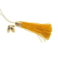thumbnail image 2 of Cuentas de Aleación con Forma de Flor Soledad Gorro con Borlas Color Oro Paquete de 50 Uds, 2 of 10