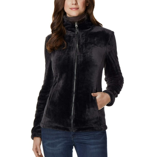32 Degrees 32 Degrees Heat Women Soft & Cozy Plush Velvet Full Zip Jacket